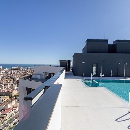 Malaga Skyline 1 Pool & Parking Free Apartamento Exterior foto