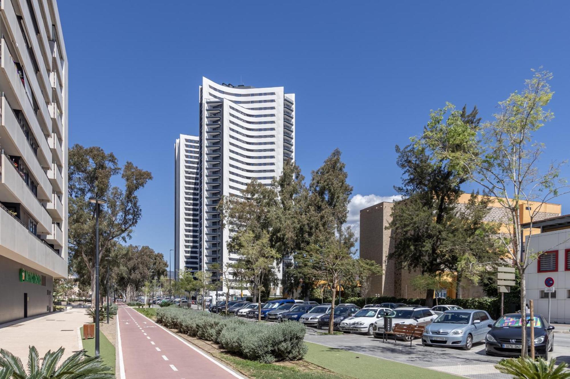 Malaga Skyline 1 Pool & Parking Free Apartamento Exterior foto